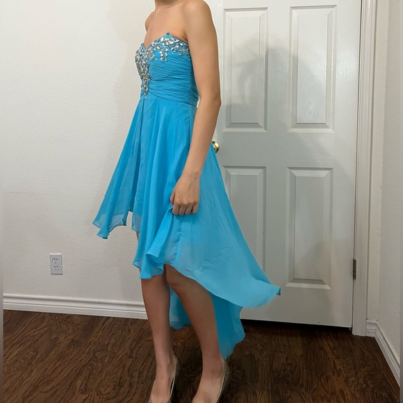 Bee Darlin Formal High Low Dress Size 5/6 - Picture 2 of 9